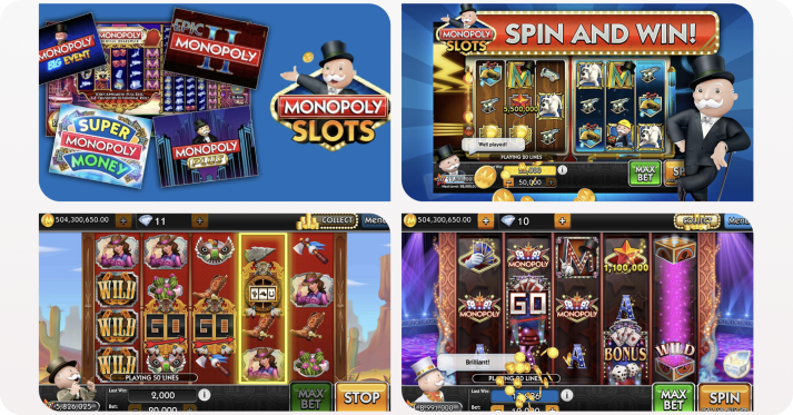 slot也出了大富翁對應主題遊戲
