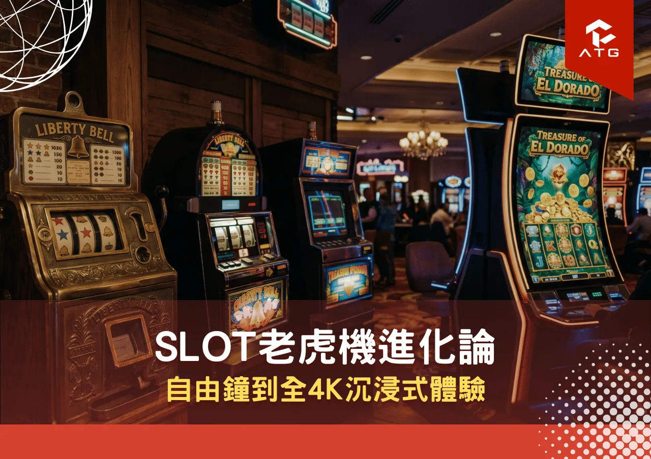 Slot老虎機進化論:自由鐘到全4K沉浸式體驗