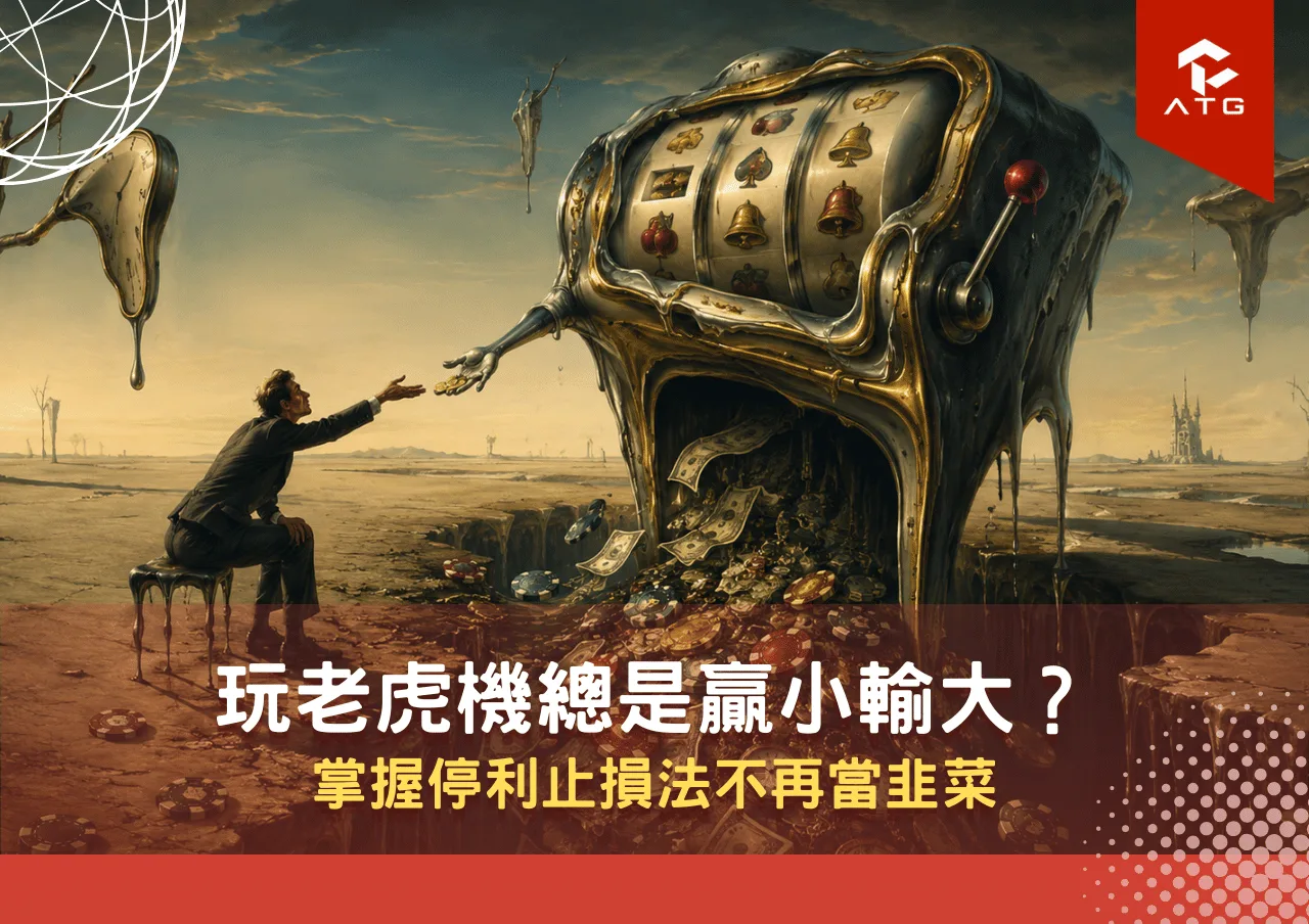 玩老虎機總是贏小輸大?掌握停利止損法不再當韭菜