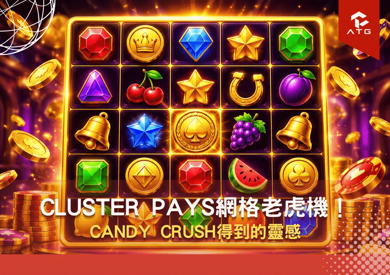 Cluster Pays網格老虎機！Candy Crush得到的靈感