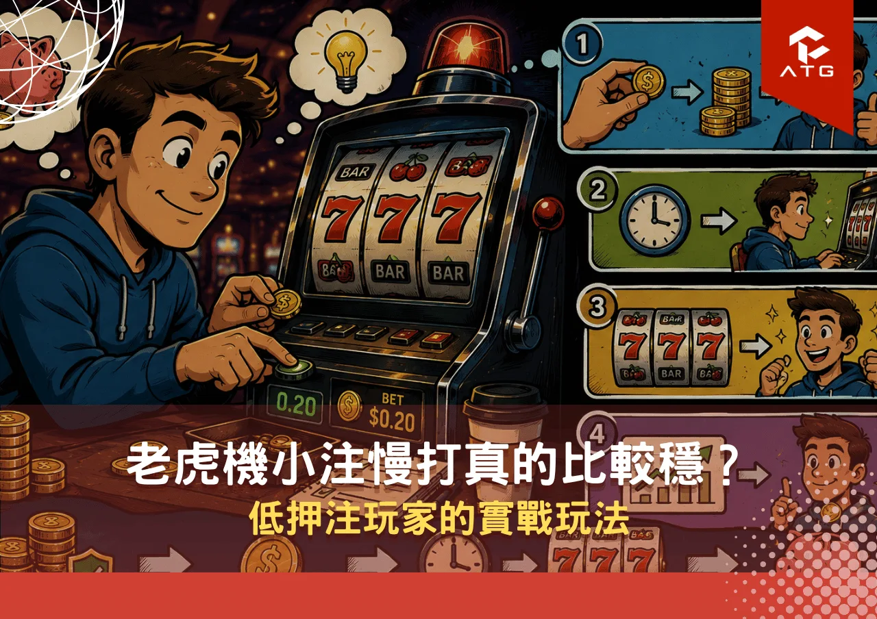 老虎機小注慢打真的比較穩?低押注玩家的實戰玩法